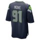 Men's Seattle Seahawks Bryan Mone Nike College Navy  Game Jersey