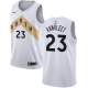 Toronto Raptors #23 Fred VanVleet White Women's NBA Swingman City Edition 2018/19 Jersey