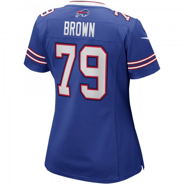 Women's Buffalo Bills Ruben Brown Nike Royal Game Retired Player Jersey