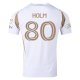 adidas Odin Thiago Holm LAFC Away Jersey w/ MLS + Apple + Ford Logo 25/26 (White/Gold)