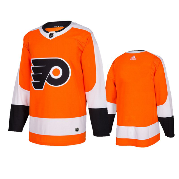 Men's Adidas Philadelphia Flyers Blank Home Orange Jersey