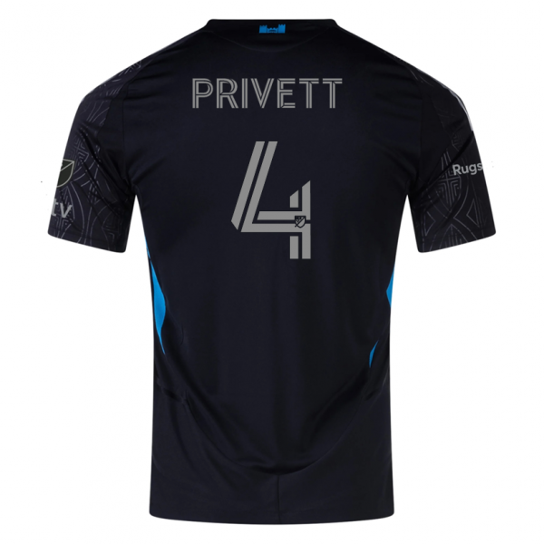 adidas Andrew Privett Charlotte FC Away Jersey 25/26 (Black)
