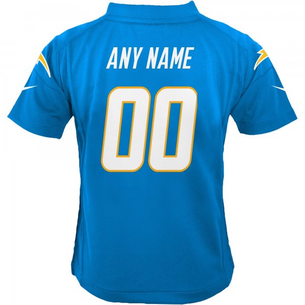 Youth Los Angeles Chargers Nike Powder Blue Custom Game Jersey