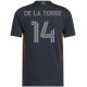 adidas Luca De La Torre San Diego FC Home Jersey w/ MLS + Apple TV Patches 25/26 (Night Navy)