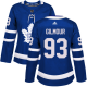 Adidas Toronto Maple Leafs #93 Doug Gilmour Blue Home Women's Stitched NHL Jersey