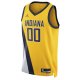 Unisex Indiana Pacers Jordan Brand Yellow 2022/23 Swingman Custom Jersey - Statement Edition