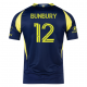 adidas Nashville Teal Bunbury Away Jersey w/ MLS + Apple TV 25/26 (Tena Blue)