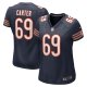 Women's Chicago Bears Ja'Tyre Carter Nike Navy Game Player Jersey