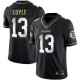 Men's Boston Bruins #13 Charlie Coyle Vapor Black Gold Jersey