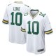 Men's Green Bay Packers Jordan Love Nike White  Game Jersey