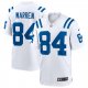 Men's Indianapolis Colts #84 Tyler Warren Nike White Game Jersey