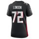 Women's Atlanta Falcons LaCale London Nike  Black  Game Jersey