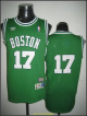 Men's Boston Celtics #17 John Havlicek Stitched Green Throwback NBA Jersey