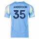 adidas Philadelphia Union Markus Anderson Away Jersey 25/26 (Blue/Yellow)