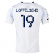adidas San Diego FC Jasper Löffelsend Away Jersey 25/26 w/ MLS & Apple Patch (White)