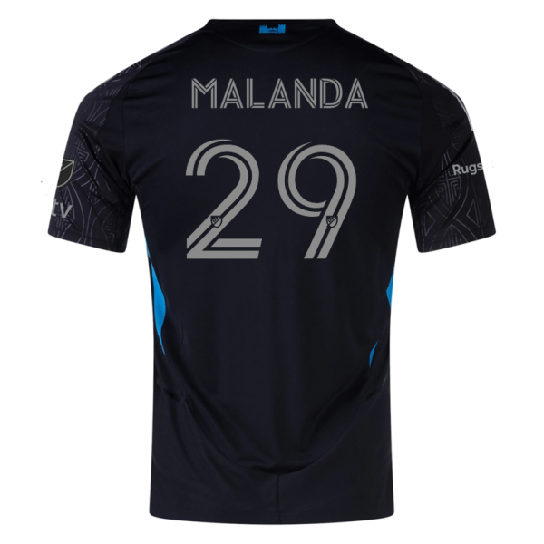 adidas Adilson Malanda Charlotte FC Away Jersey 25/26 (Black)