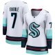 Women's Seattle Kraken Jordan Eberle Fanatics White Away Premier Breakaway Player Jersey