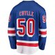 Men's New York Rangers Will Cuylle Fanatics Blue Home Premier Breakaway Player Jersey