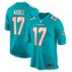 Youth Miami Dolphins Jaylen Waddle Nike Aqua Game Jersey