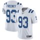 Men's Nike Indianapolis Colts #93 Dwight Freeney Limited Road #93 Football White Vapor Untouchable NFL Jersey