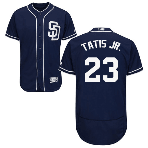 Men's San Diego Padres #23 Fernando Tatis JR. Navy Blue Cool Base Collection Stitched MLB Jersey