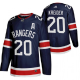 Men's New York Rangers Chris Kreider 2021 Reverse Retro Navy Jersey