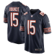 Men's Chicago Bears #15 Rome Odunze Nike Navy 2024 NFL Draft First Round Pick Player Limited Jersey