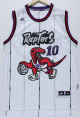 Men's Toronto Raptors #10 DeMar DeRozan White Throwback Stitched NBA Jersey