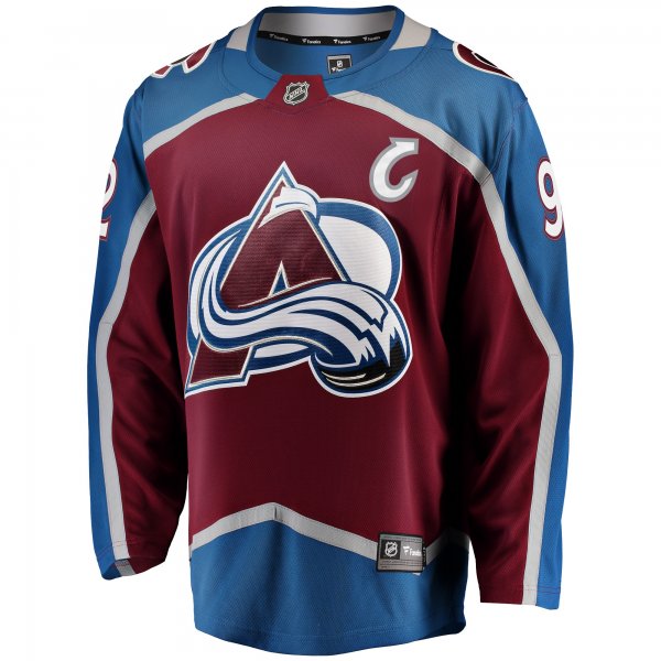 Men's Colorado Avalanche Gabriel Landeskog Fanatics Burgundy Breakaway Player Jersey