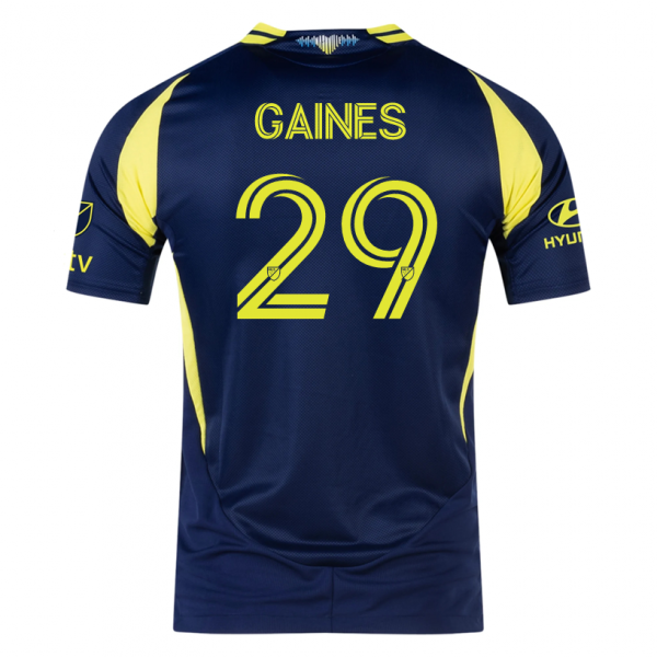 adidas Nashville Julian Gaines Away Jersey w/ MLS + Apple TV 25/26 (Tena Blue)
