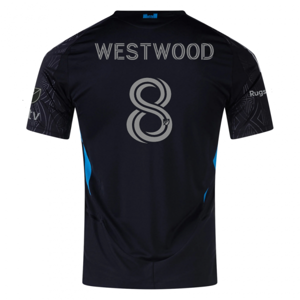 adidas Ashley Westwood Charlotte FC Away Jersey 25/26 (Black)